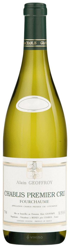 Alain Geoffroy Chablis 1er Cru Fourchaume 2020