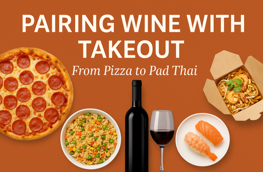 Pairing Wine with Takeout: From Pizza…