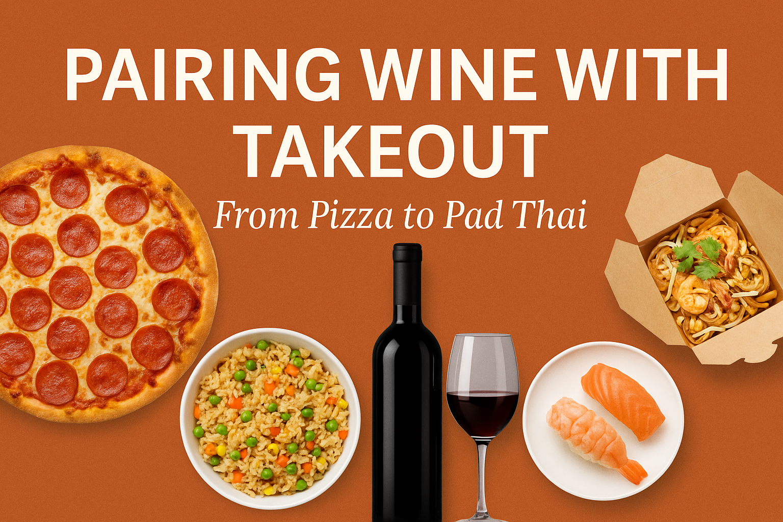 Pairing Wine with Takeout: From Pizza to Pad…
